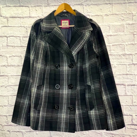 Old Navy Women’s Wool Pea Coat XXL Tall - Picture 1 of 6